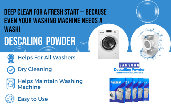 Descaling Powder, Drum Cleaner (Pack Of 5)