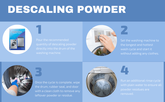 Descaling Powder, Drum Cleaner (Pack Of 5)