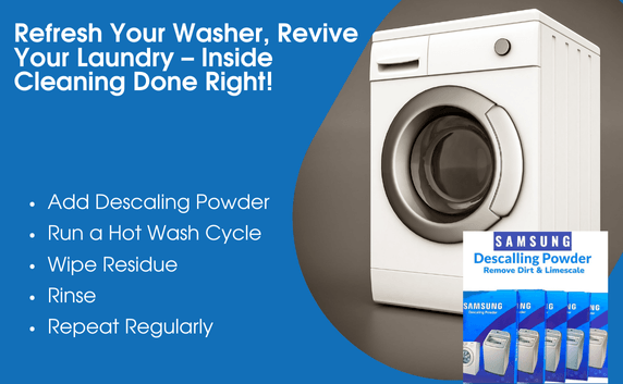 Descaling Powder, Drum Cleaner (Pack Of 5)