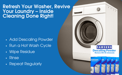 Descaling Powder, Drum Cleaner (Pack Of 5)